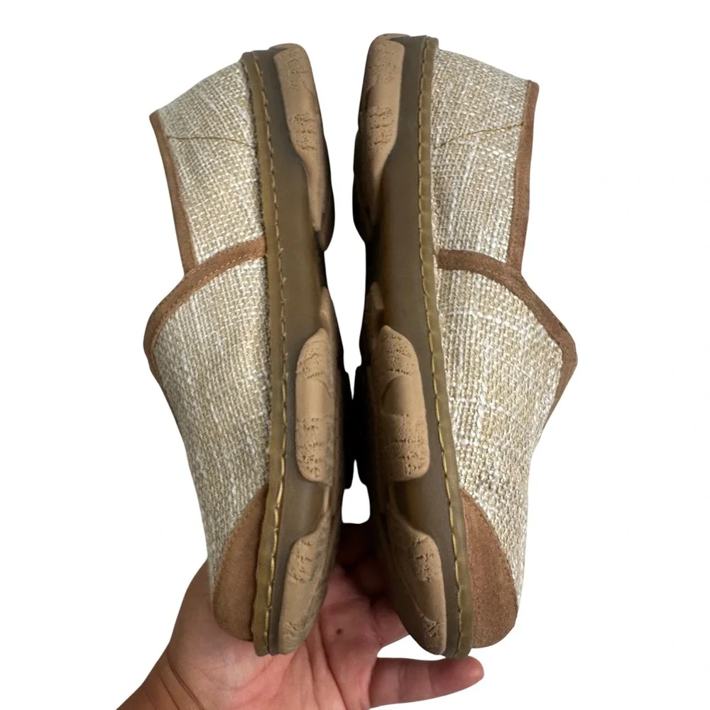 Tony Lama Renata Beige Women's Slip On Shoes TLC105L Size‎ 10 Casual boho Cute